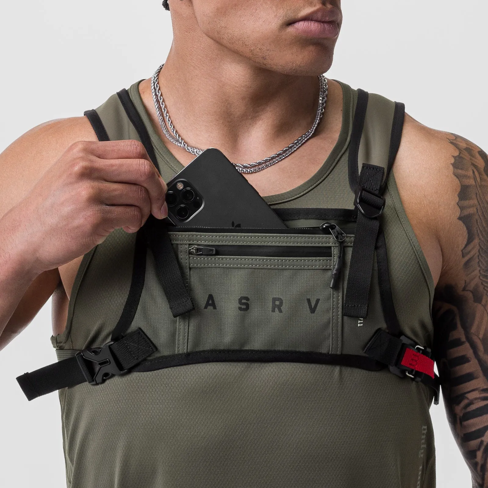 0711. Cordura® Lightweight Chest Pack - Olive