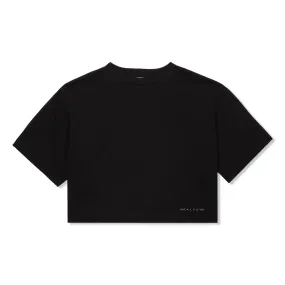 1017 ALYX 9SM Womens Cropped Tee (Black)