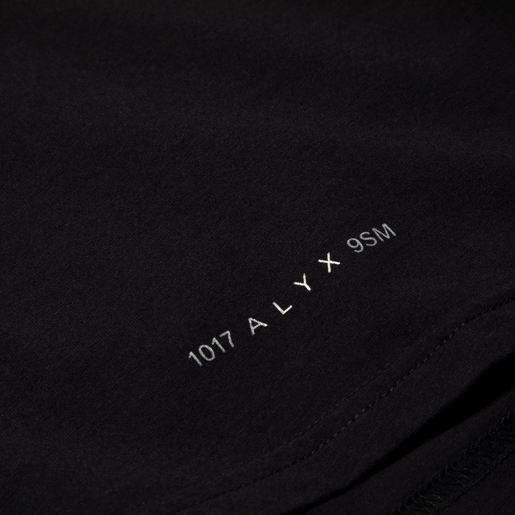 1017 ALYX 9SM Womens Cropped Tee (Black)