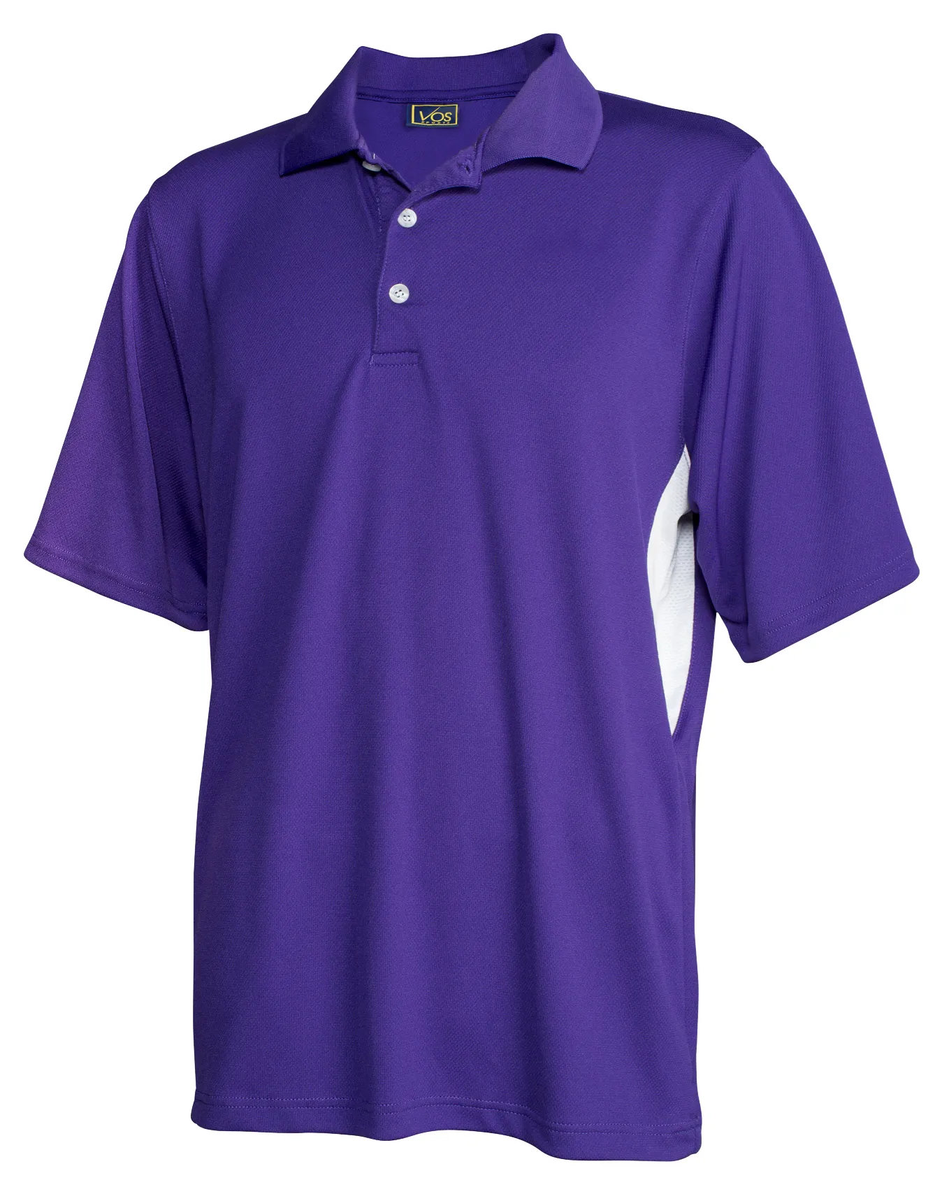 #129 Mens Polyester Polo Shirt