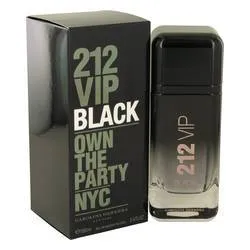 212 Vip Black Eau De Parfum Spray By Carolina Herrera