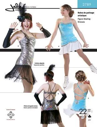 2789 // Flapper Dress with Fingerless Gloves