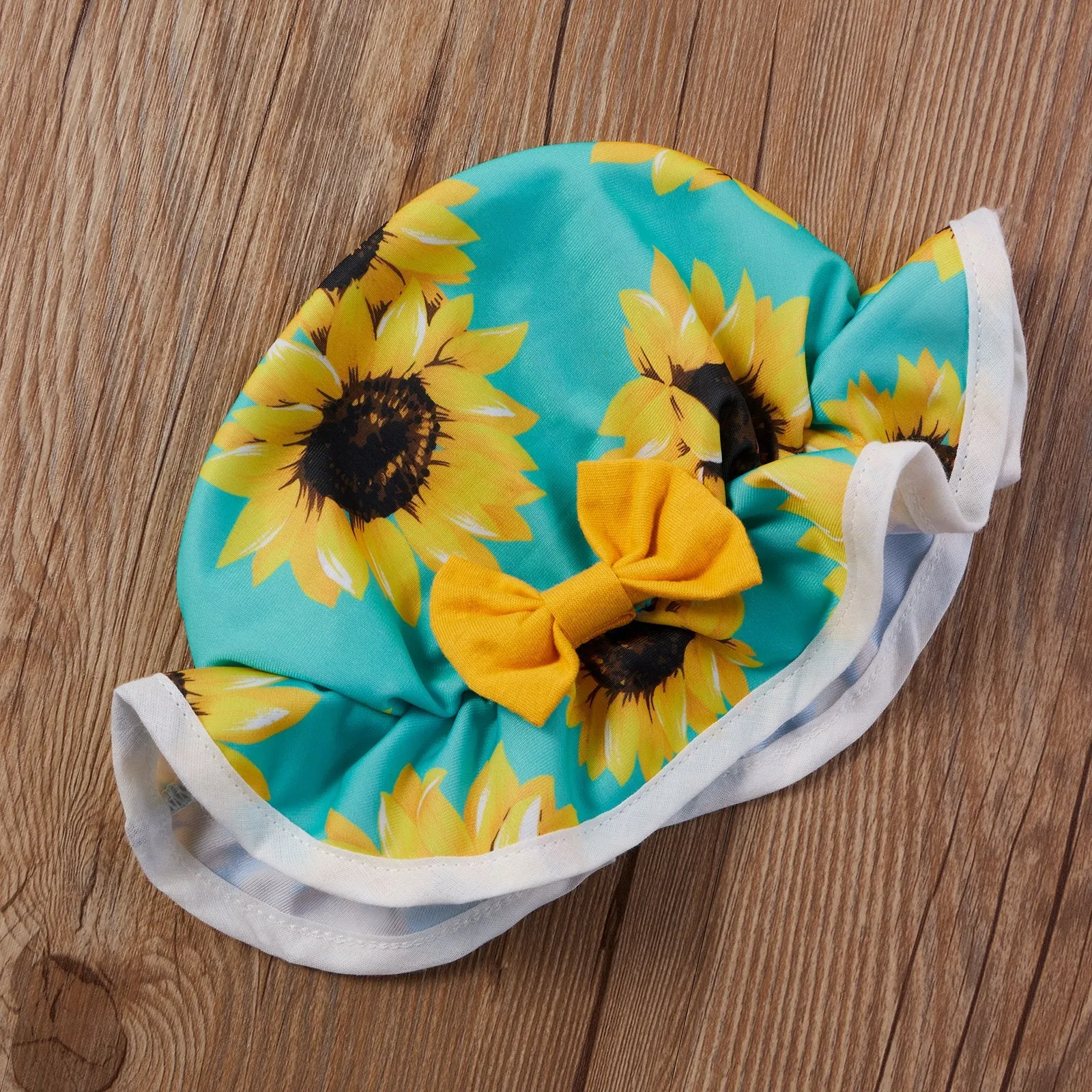 3-Piece Baby Sunflower Swimwears