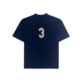 3 T-shirt in Navy Blue [Unisex]