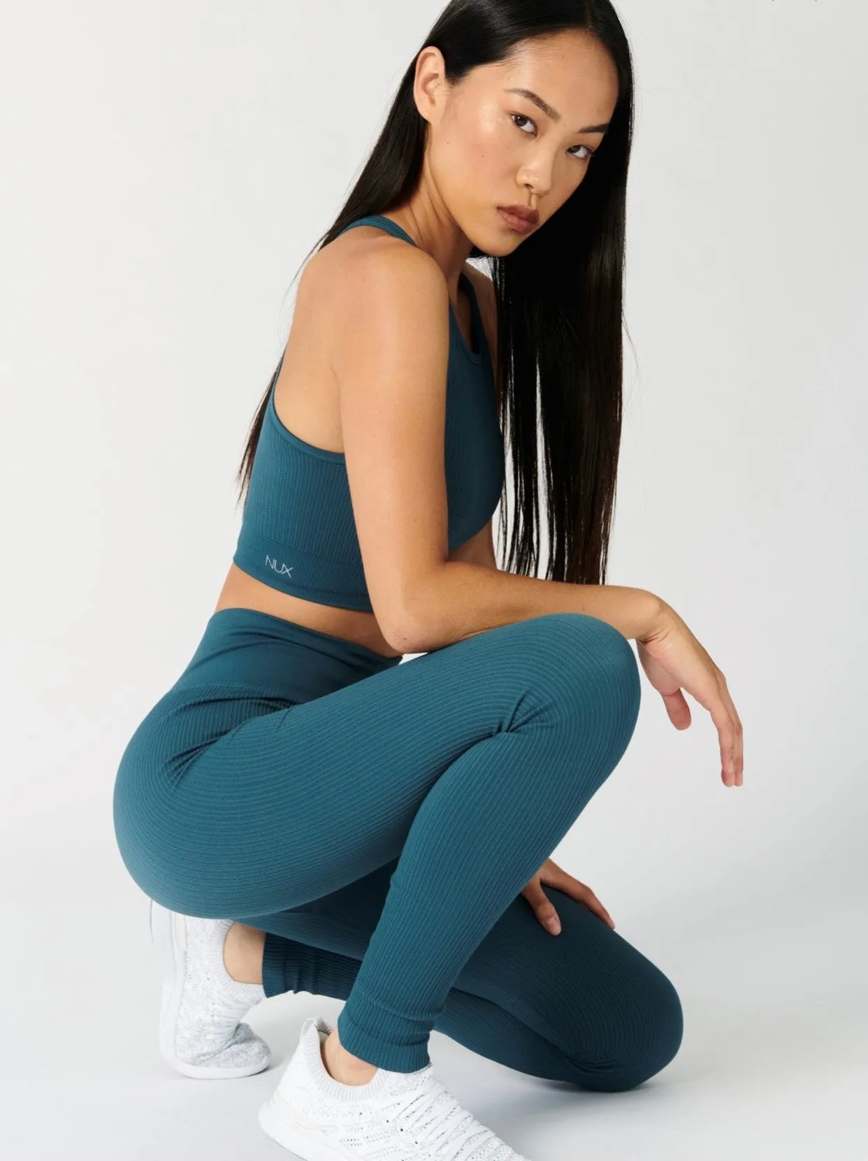 3X2 Leggings - Blue Slate