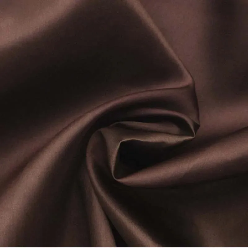 5 yards/lot 75D*100D High Dentisy Satin Fabric RED GOLD YELLOW DARK GREEN BROWN PINK PURPLE for Bridal Wedding Lining Costume