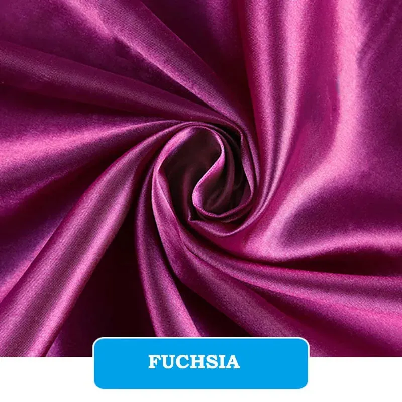 5 yards/lot 75D*100D High Dentisy Satin Fabric RED GOLD YELLOW DARK GREEN BROWN PINK PURPLE for Bridal Wedding Lining Costume