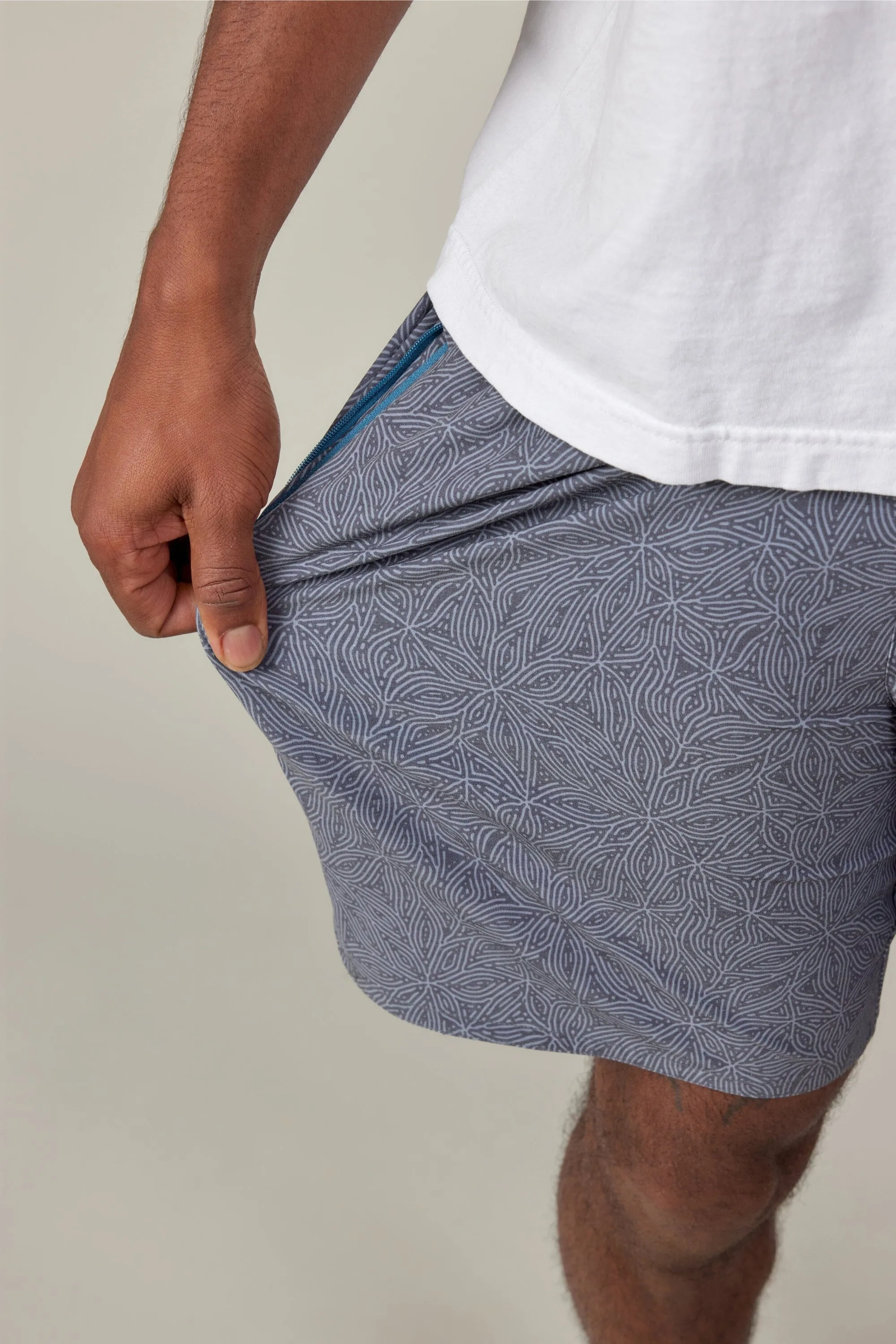 686 Reup Elastic Water Shorts Indigo Ink