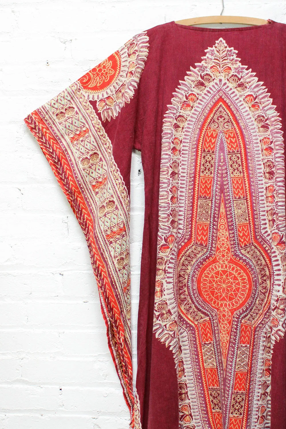 70s Dashiki Maxi Dress