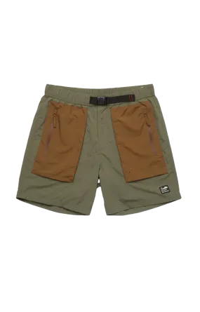 7.5" Pedernales Packable Shorts Oregano/Teak