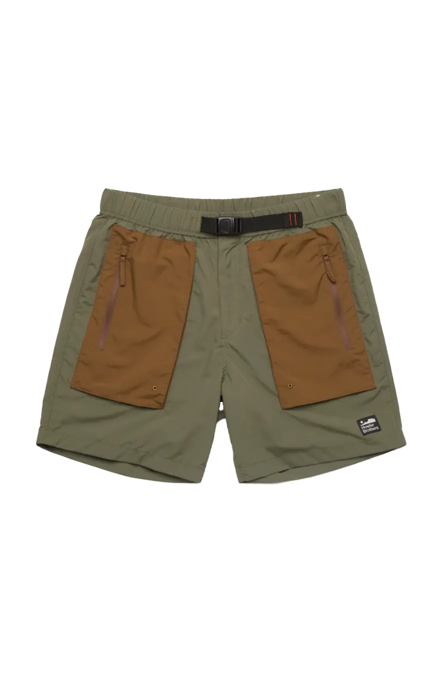 7.5" Pedernales Packable Shorts Oregano/Teak