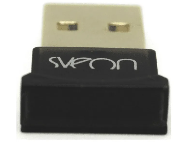 Adaptador Bluetooth - Sveon SCT400, USB 4.0, 50 m, Negro