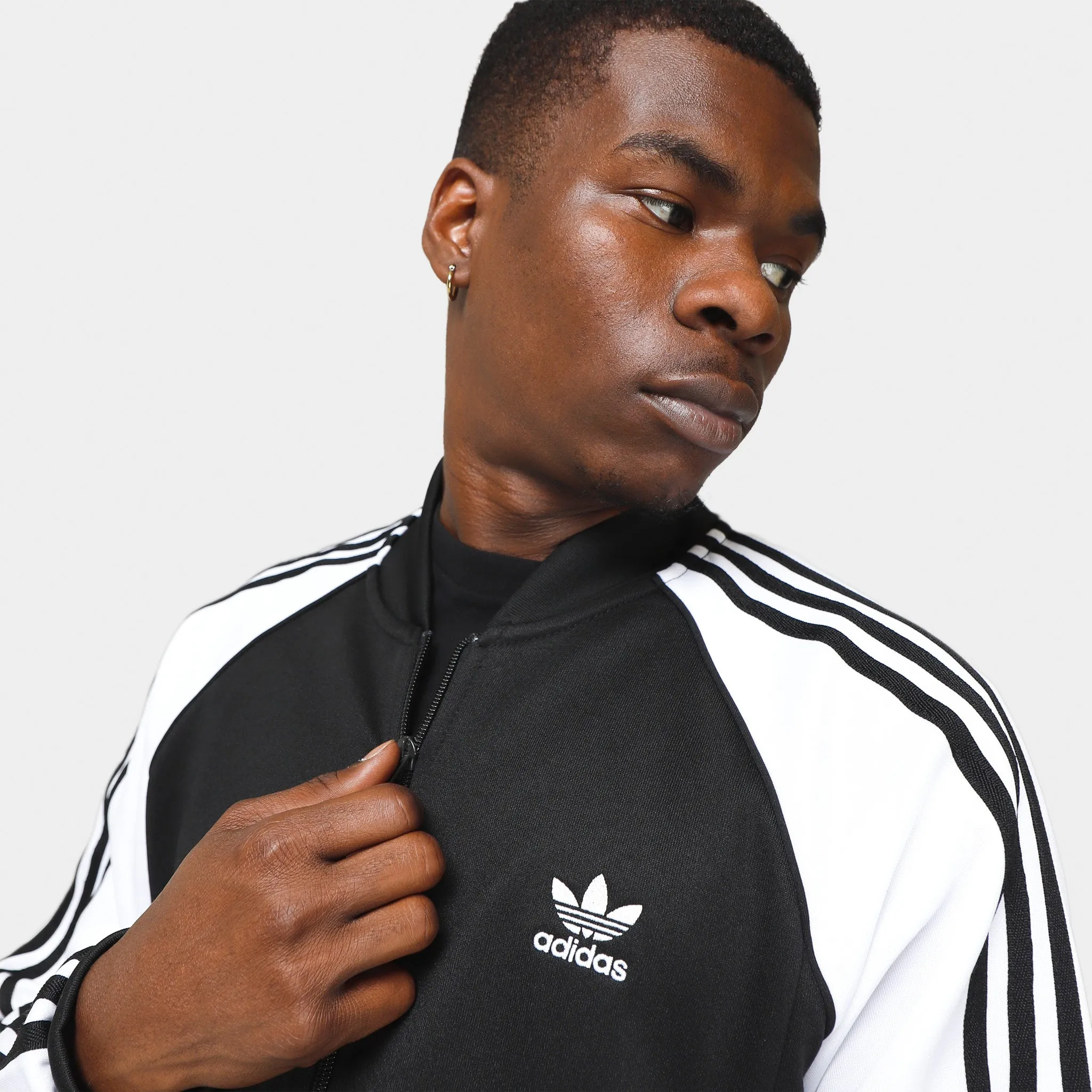 adidas Originals Adicolor Classics SST Track Jacket Black / White - White