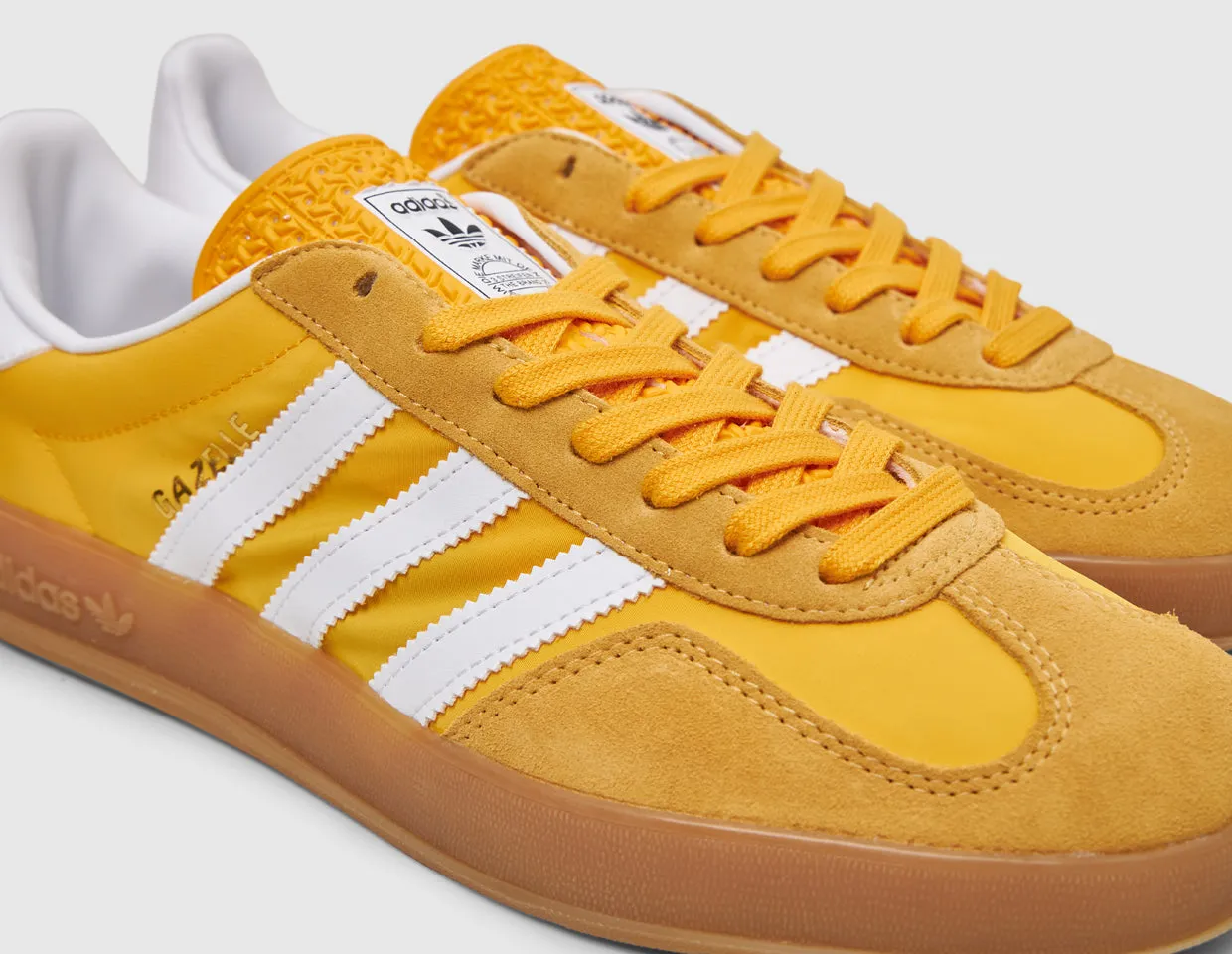 adidas Originals Gazelle Indoor Crew Yellow / Fwtr White - Almost Yellow