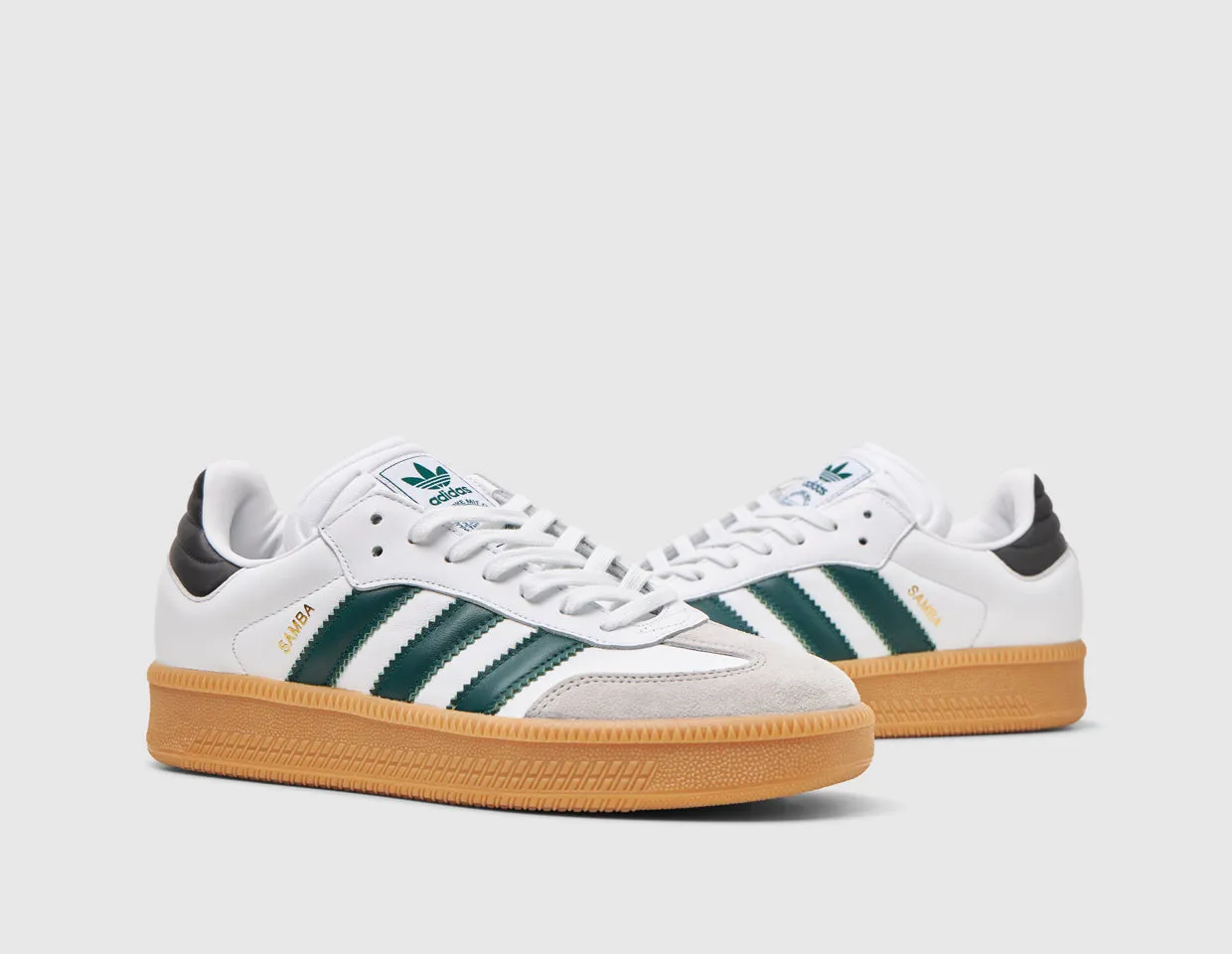 adidas Originals Samba XLG Fwtr White / Collegiate Green - Pantone