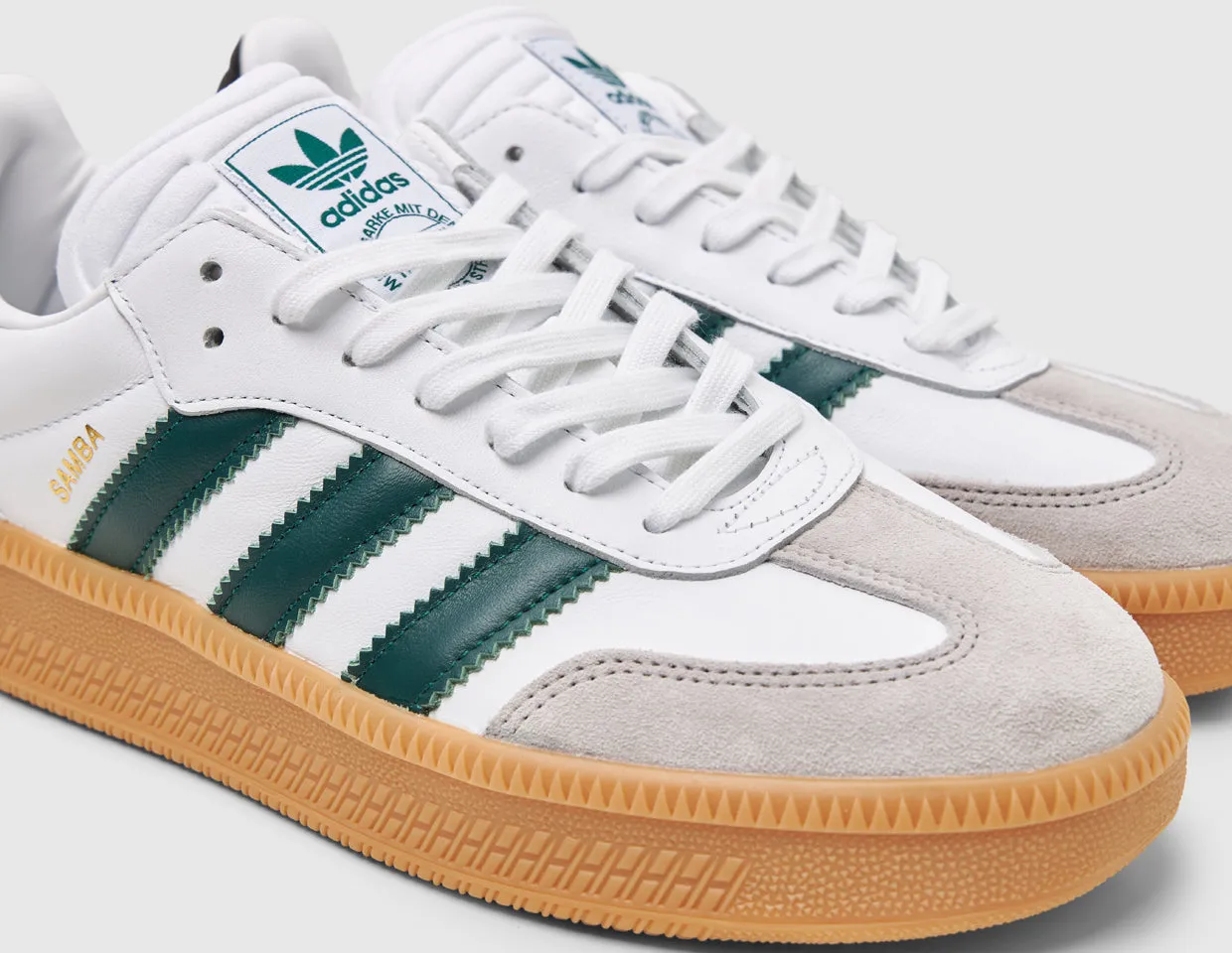 adidas Originals Samba XLG Fwtr White / Collegiate Green - Pantone