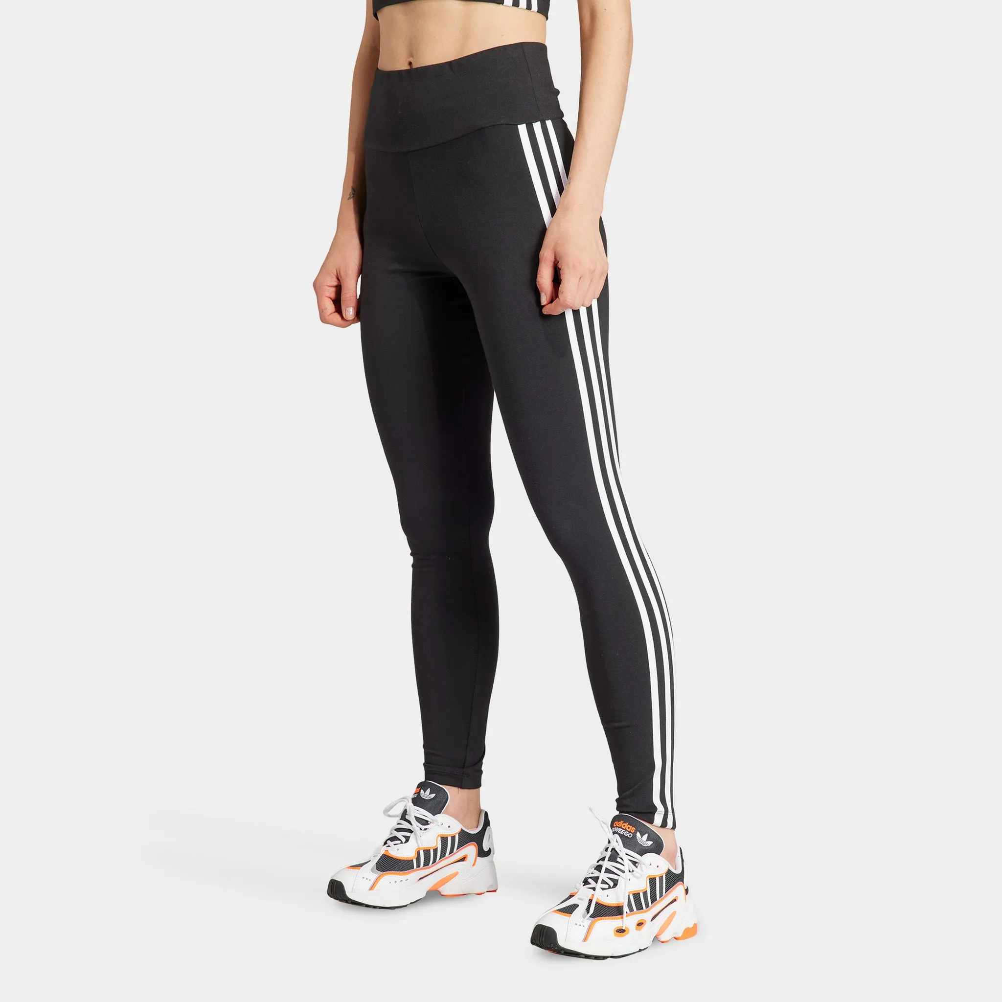 adidas Originals Women's 3-Stripe Leggings / Black