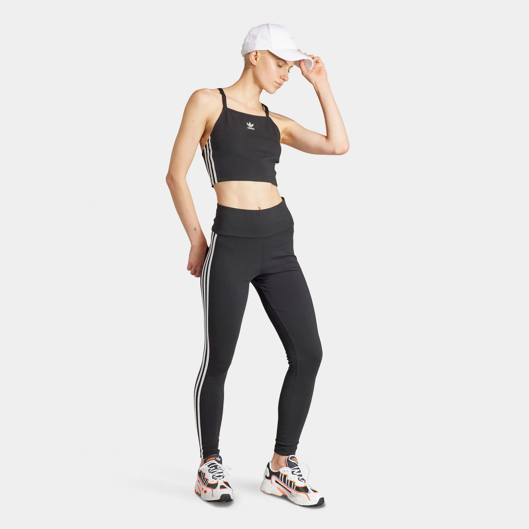 adidas Originals Women's 3-Stripe Leggings / Black