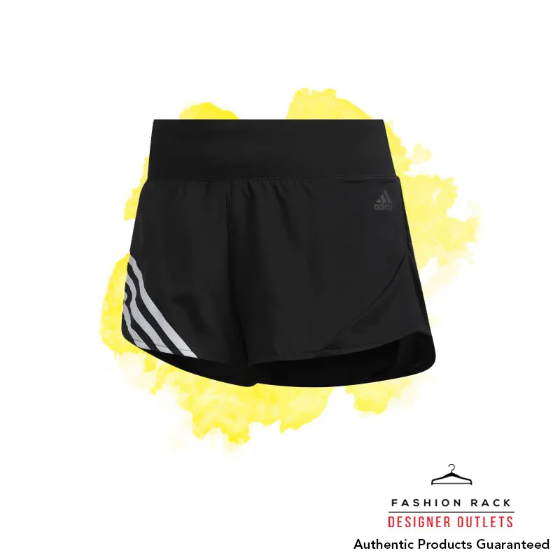 Adidas Run It 3-Stripes Shorts Black