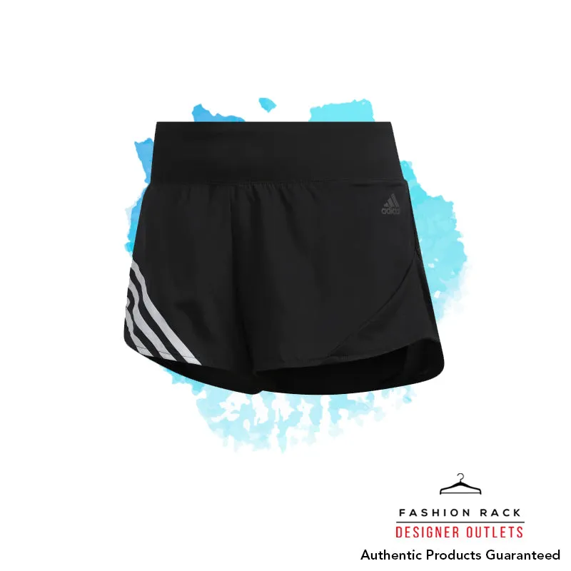 Adidas Run It 3-Stripes Shorts Black