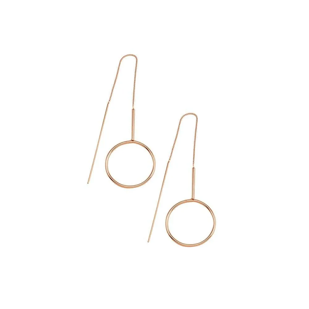 Aggy Earrings Rose Gold