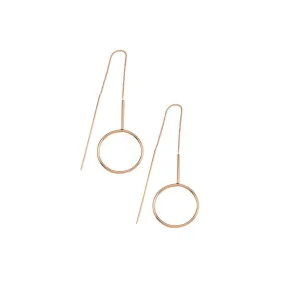 Aggy Earrings Rose Gold