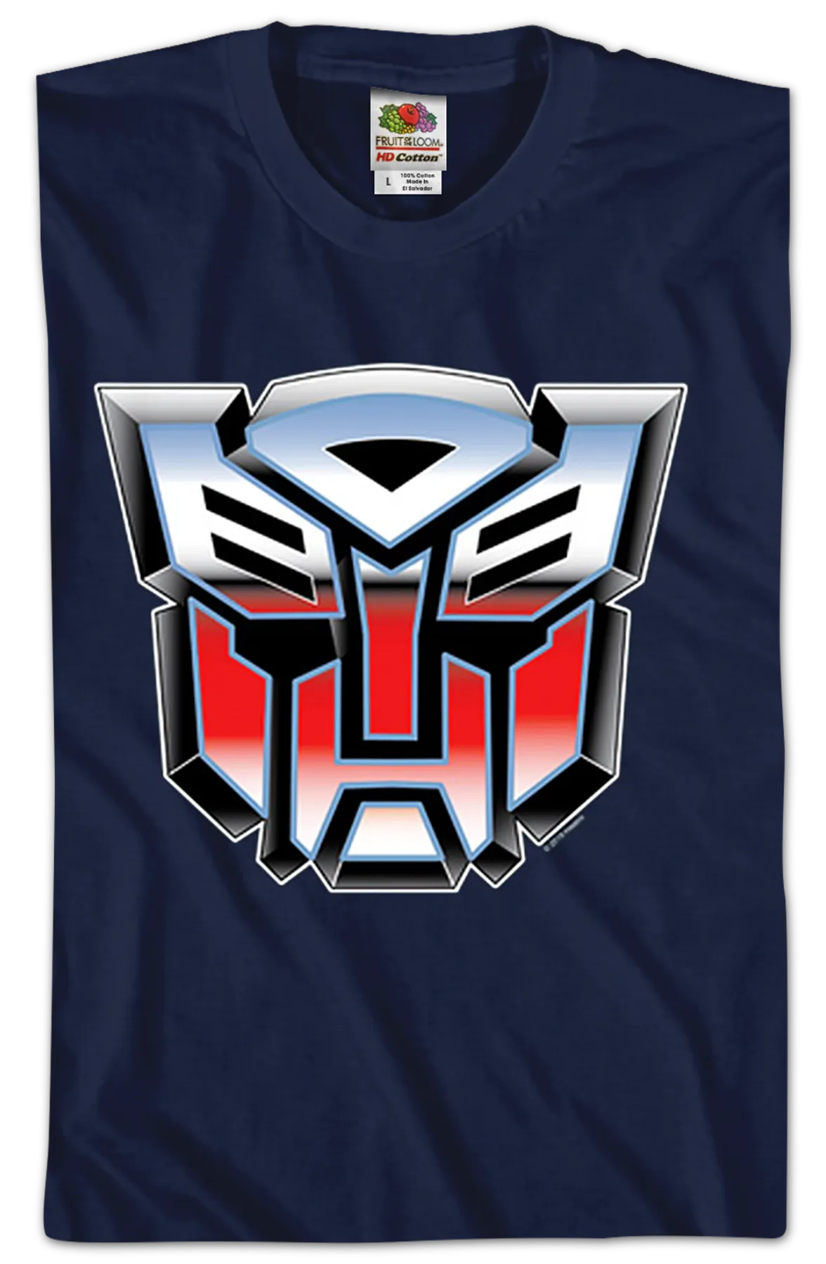 Airbrush Autobots Logo Transformers T-Shirt