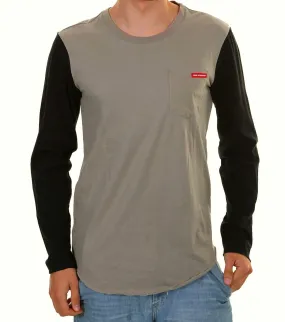 Alien Workshop Logic Long Sleeve Men's T-Shirt - Grey