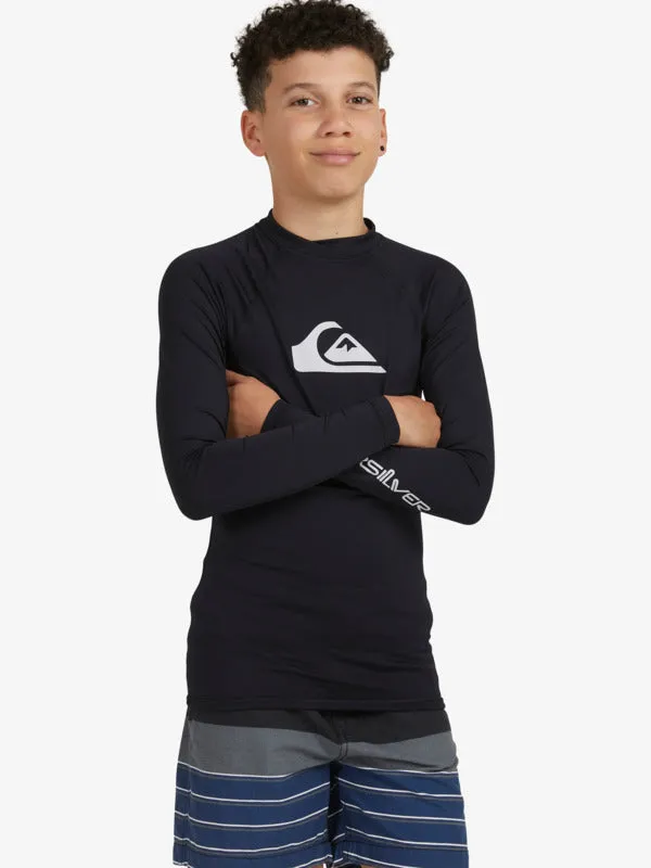 All Time L/S Rash Vest - Boys