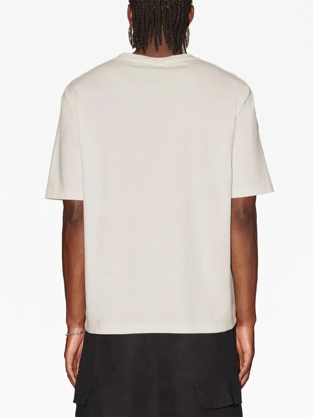 AMBUSH Neon Graphic T-Shirt Blanc De Blanc Flam