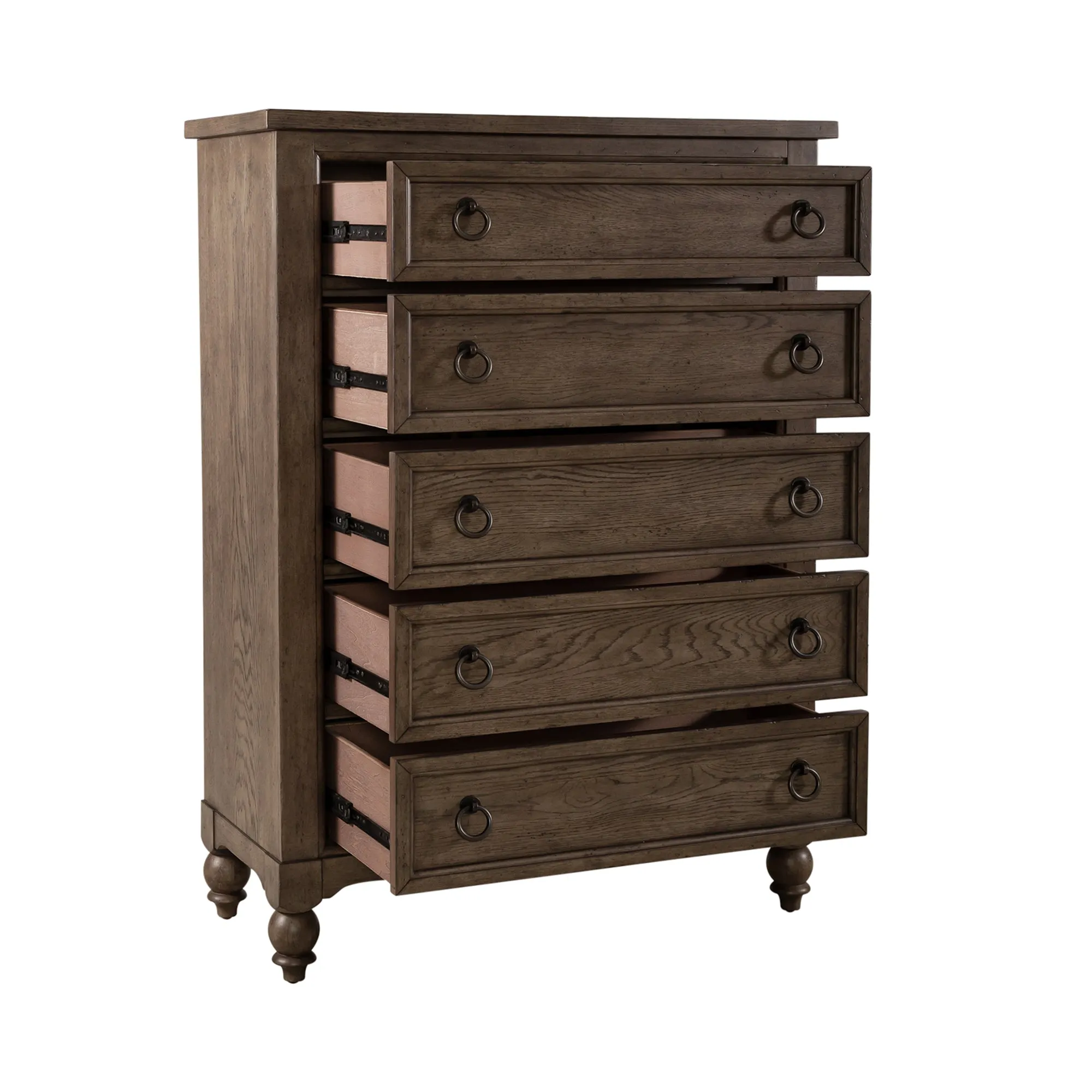 Americana Farmhouse 615-BR41 5 Drawer Chest