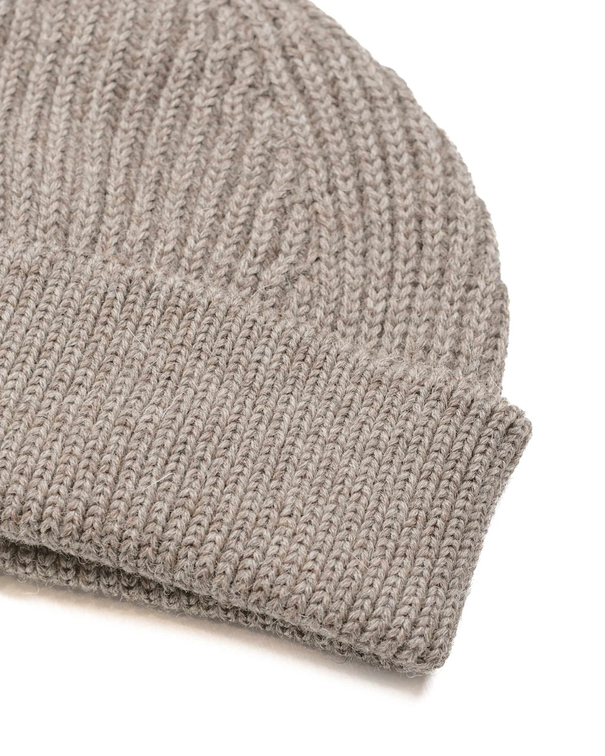 Andersen-Andersen Beanie Short Natural Taupe