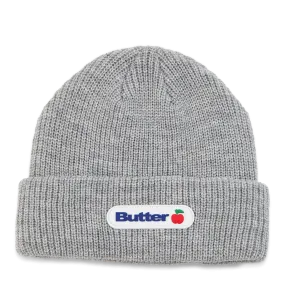 Apple Beanie Grey