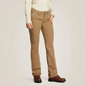 Ariat FR Stretch DuraLight Canvas Stackable Straight Leg Pant Style 10030273