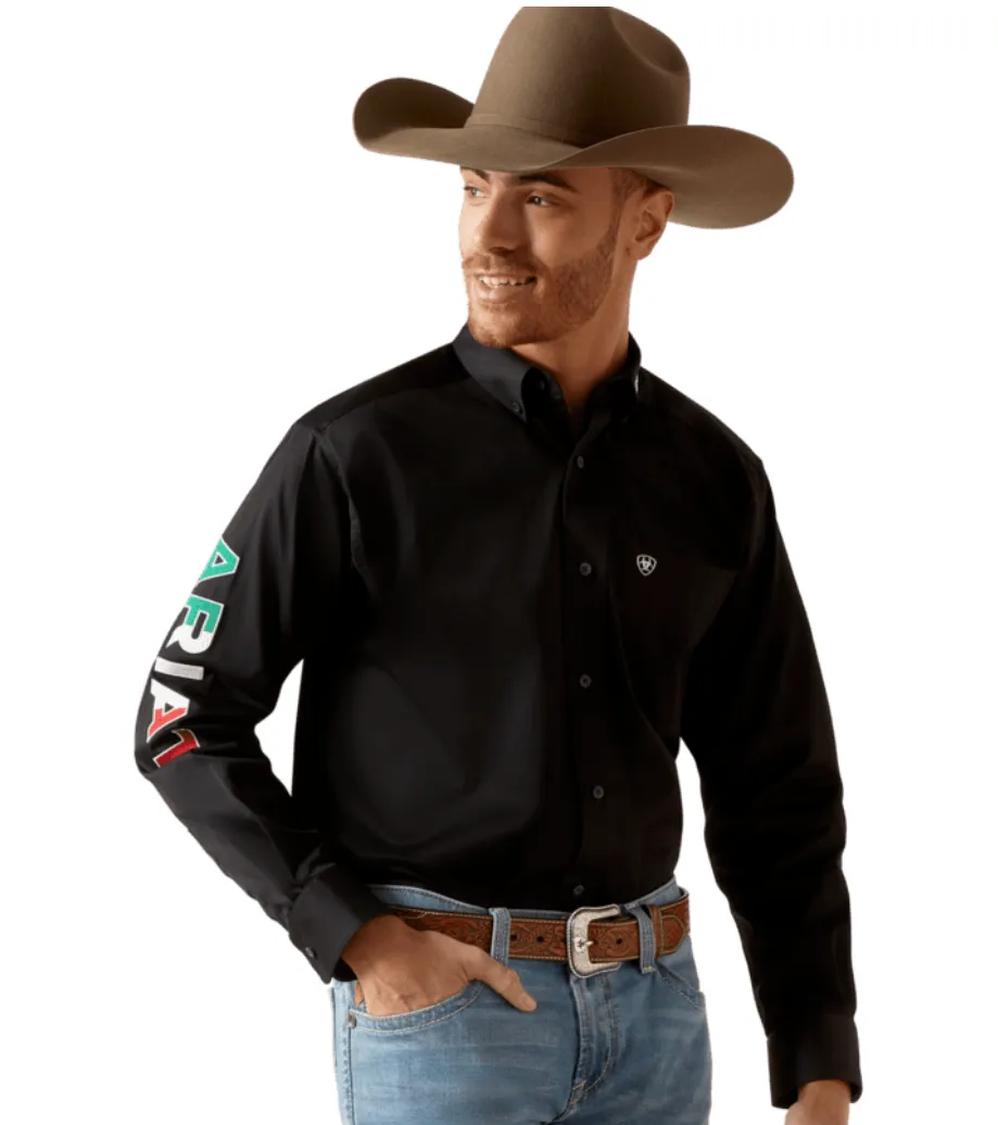 ARIAT TEAM LOGO TWILL CLASSIC FIT SHIRT STYLE 10038500