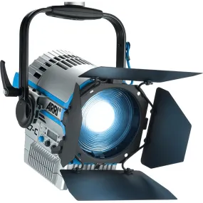 ARRI L7-C LE2 LED Fresnel - Silver/Blue, Manual Mount