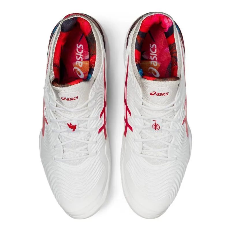 Asics Court FF Novak Red White  Padel Shoes