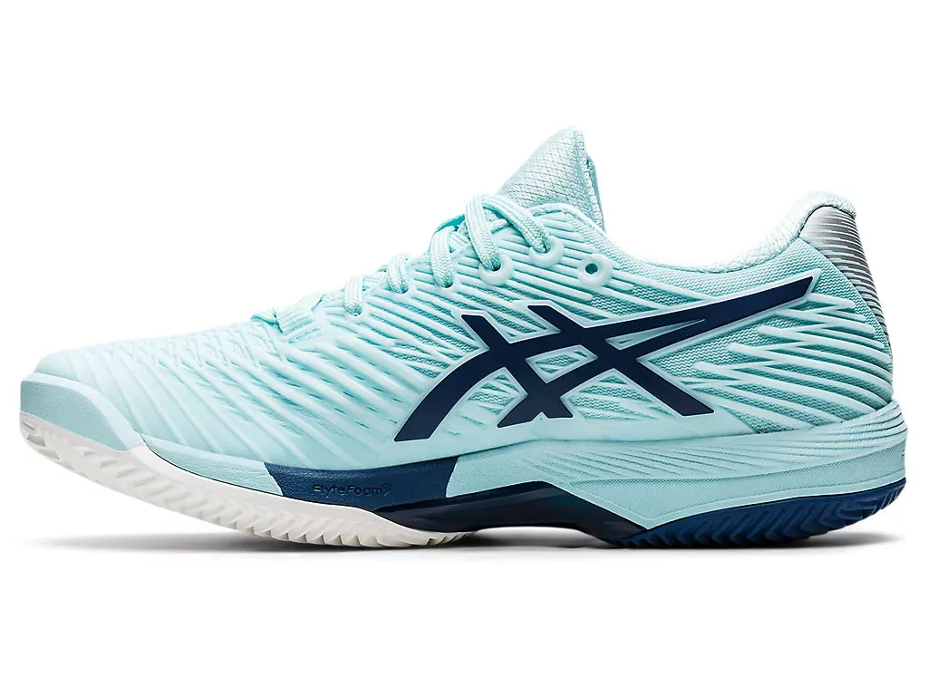 ASICS Women's SOLUTION SPEED FF 2 CLAY (Clear Blue/Light Indigo)