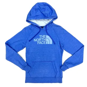 Athletic Sweatshirt Hoodie By North Face In Blue, Size: S