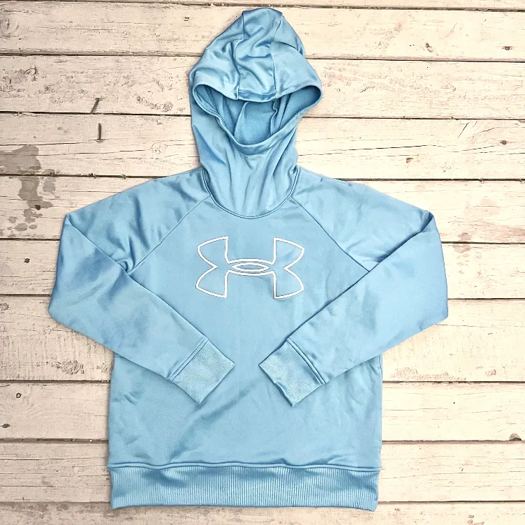 Athletic Sweatshirt Hoodie By Under Armour  Size: L