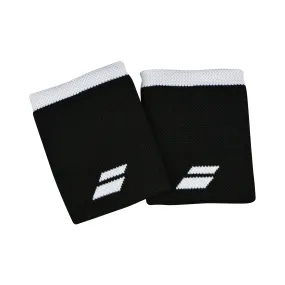 Babolat Jumbo Wristband 2 Pack - Black/White