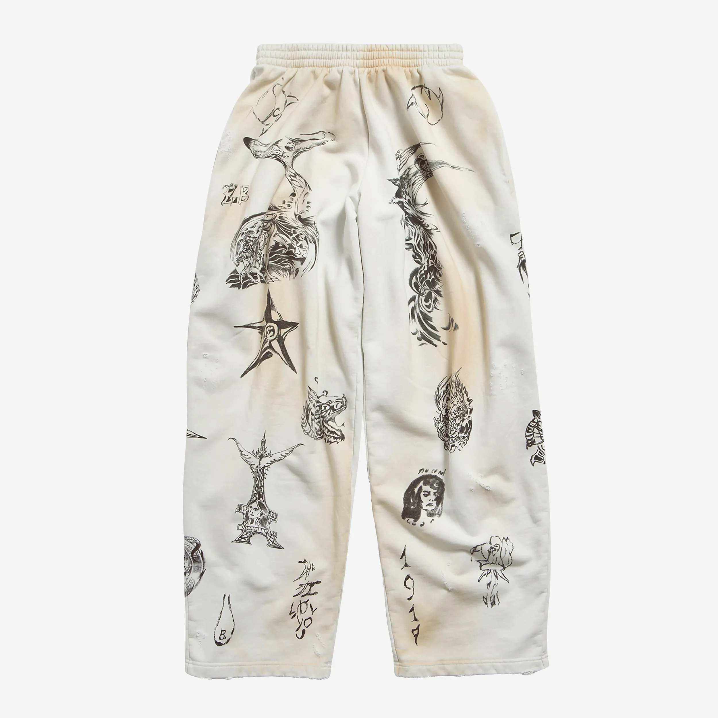 Balenciaga Tat Baggy Sweatpants