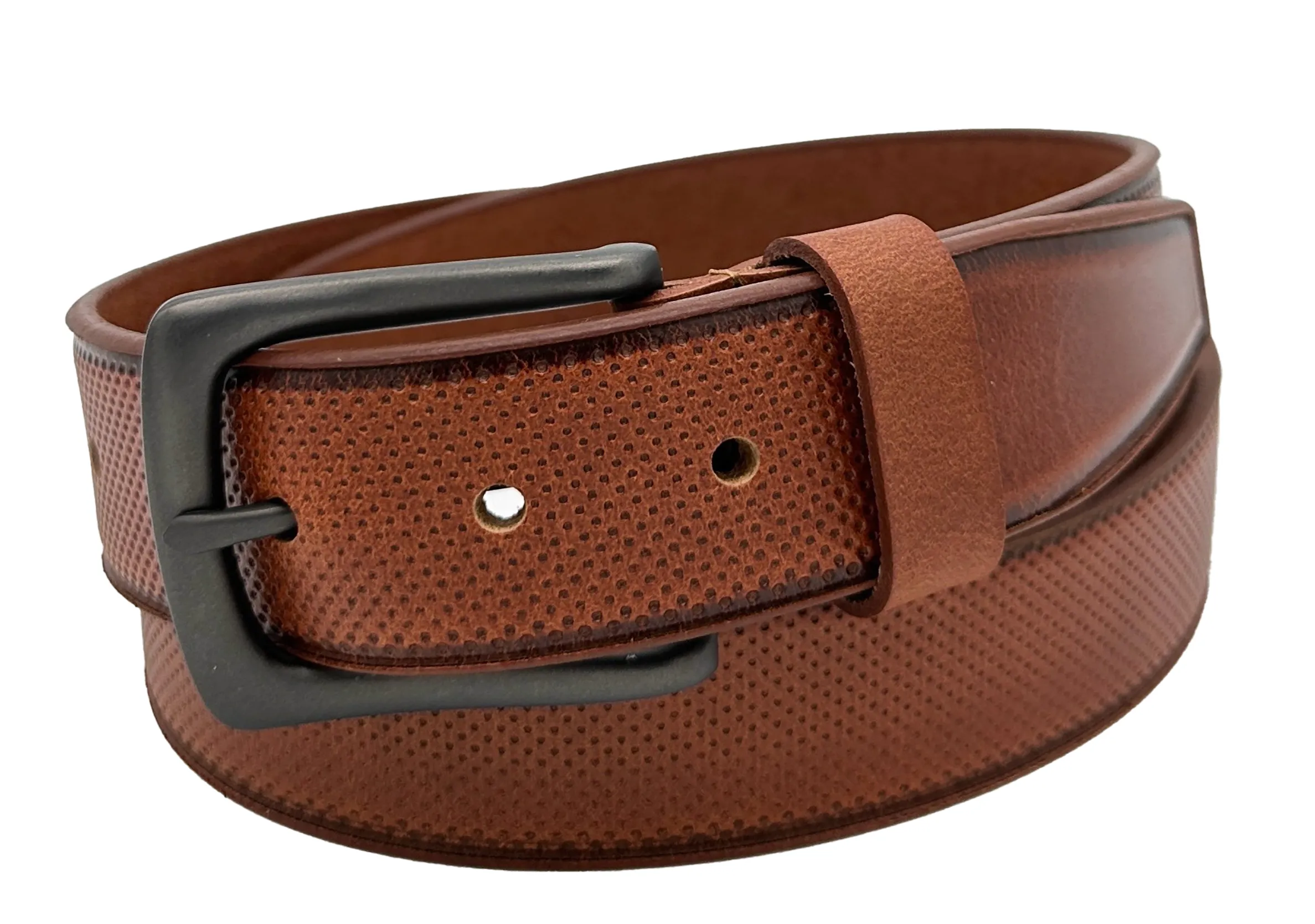 Bench Craft Leather Belt | Cognac