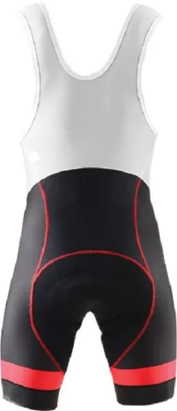 Biemme Moody 14 Bib Shorts - Black-Red