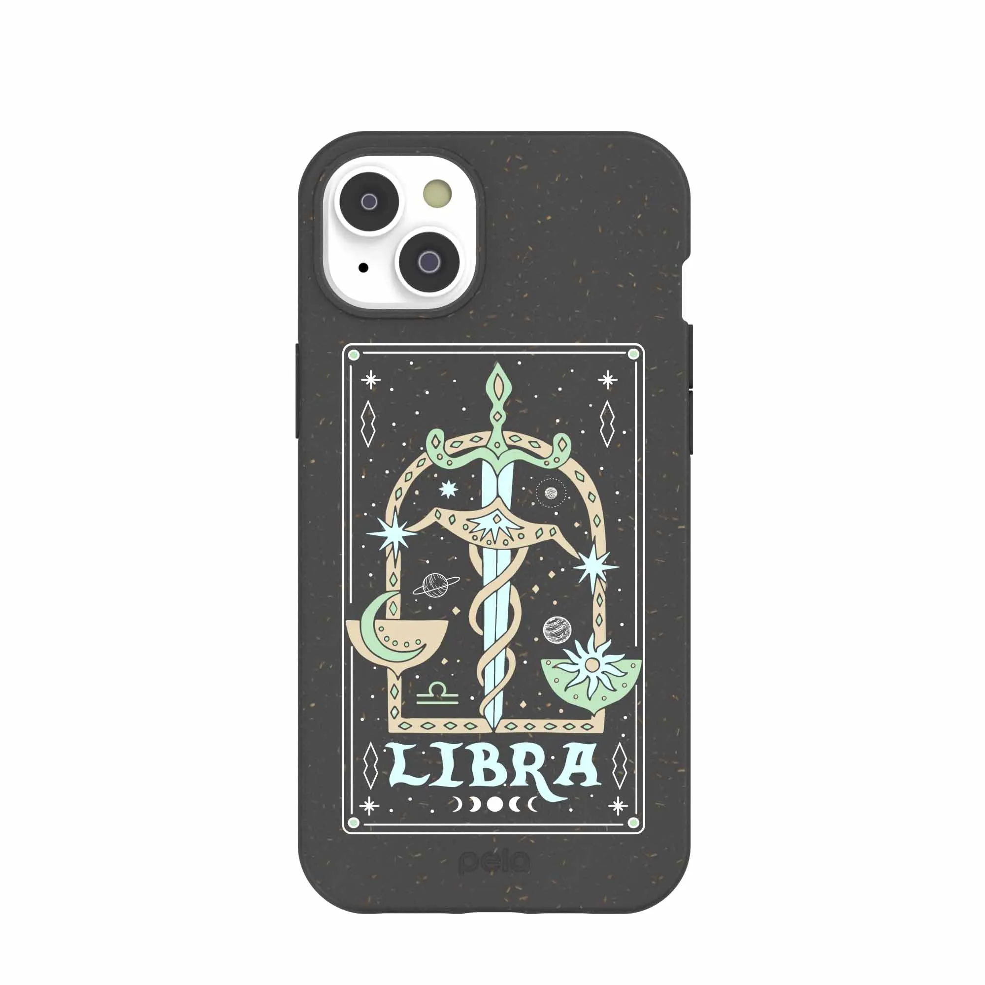 Black Libra iPhone 14 Plus Case with MagSafe Module