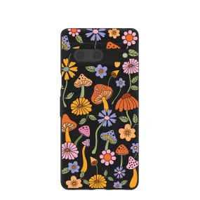 Black Midnight Shrooms Google Pixel 7 Case