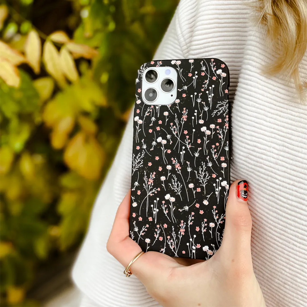 Black Night Garden iPhone 13 Pro Case