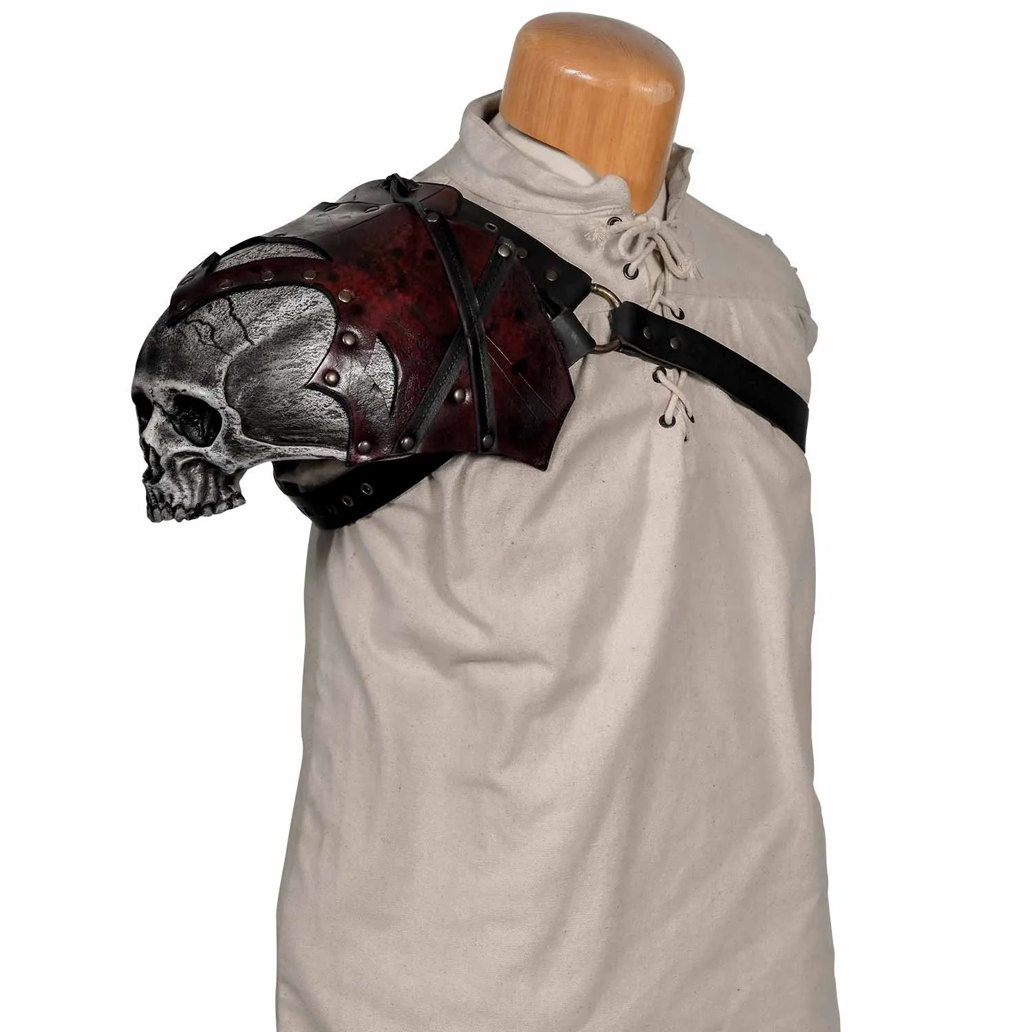 Bloodwalker Skull Pauldron