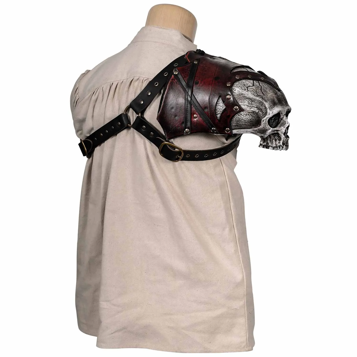 Bloodwalker Skull Pauldron