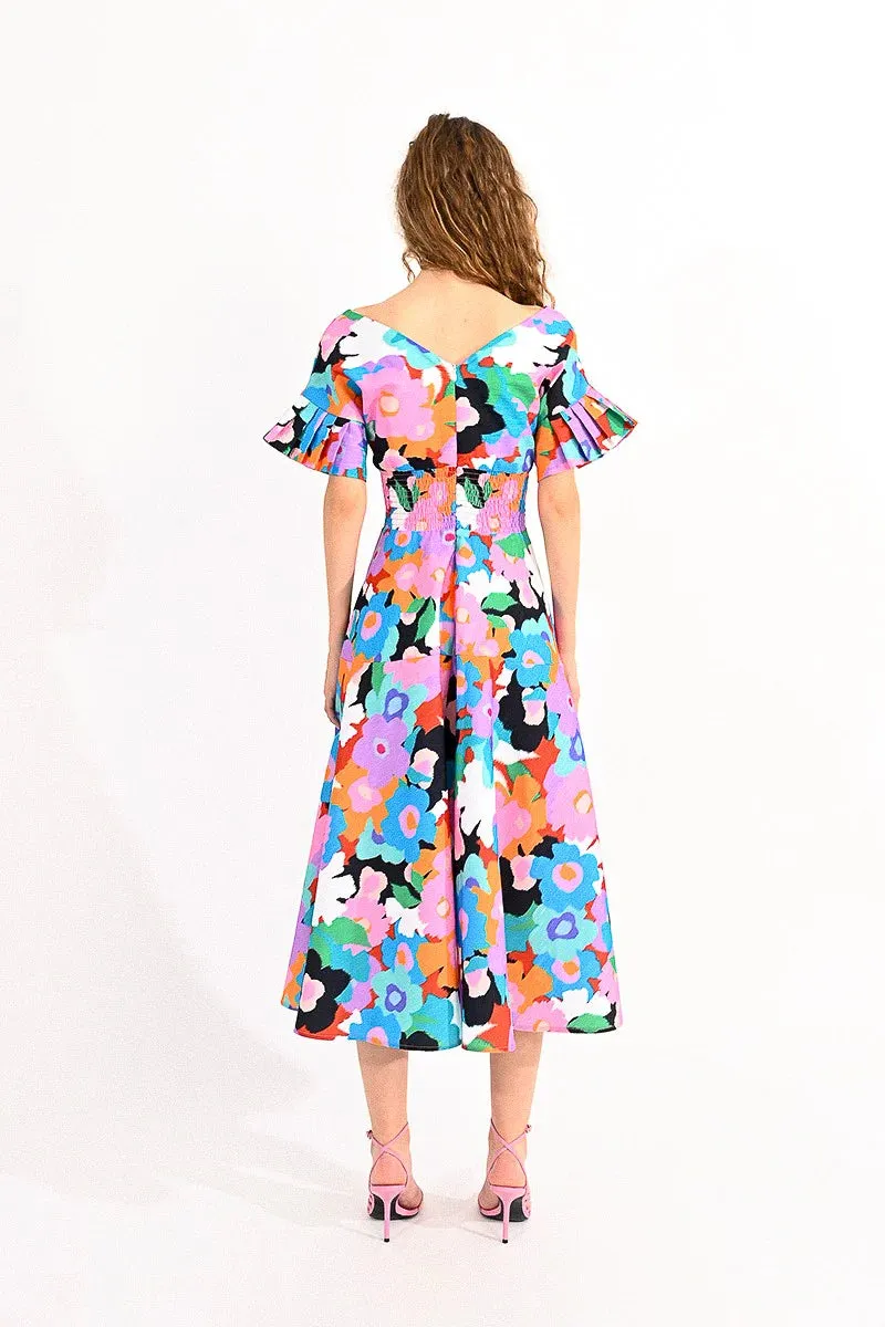 Blossoms Around Dress